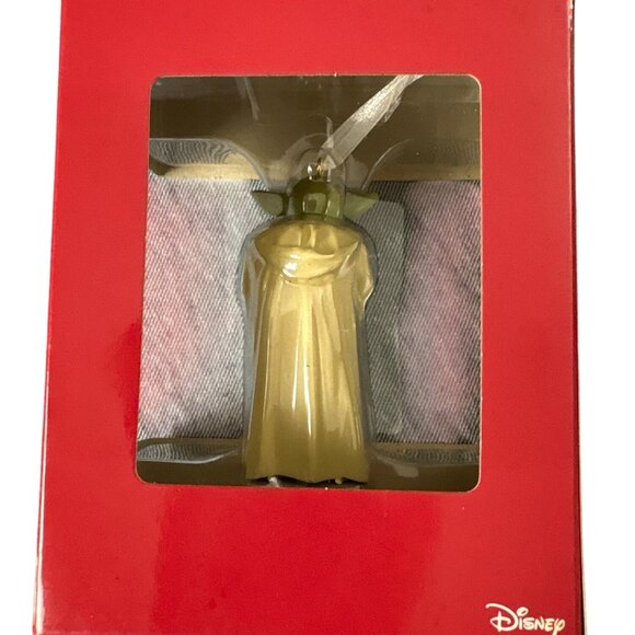 Hallmark Star Wars Yoda Christmas Tree Ornament Collectible Disney - Picture 2 of 4